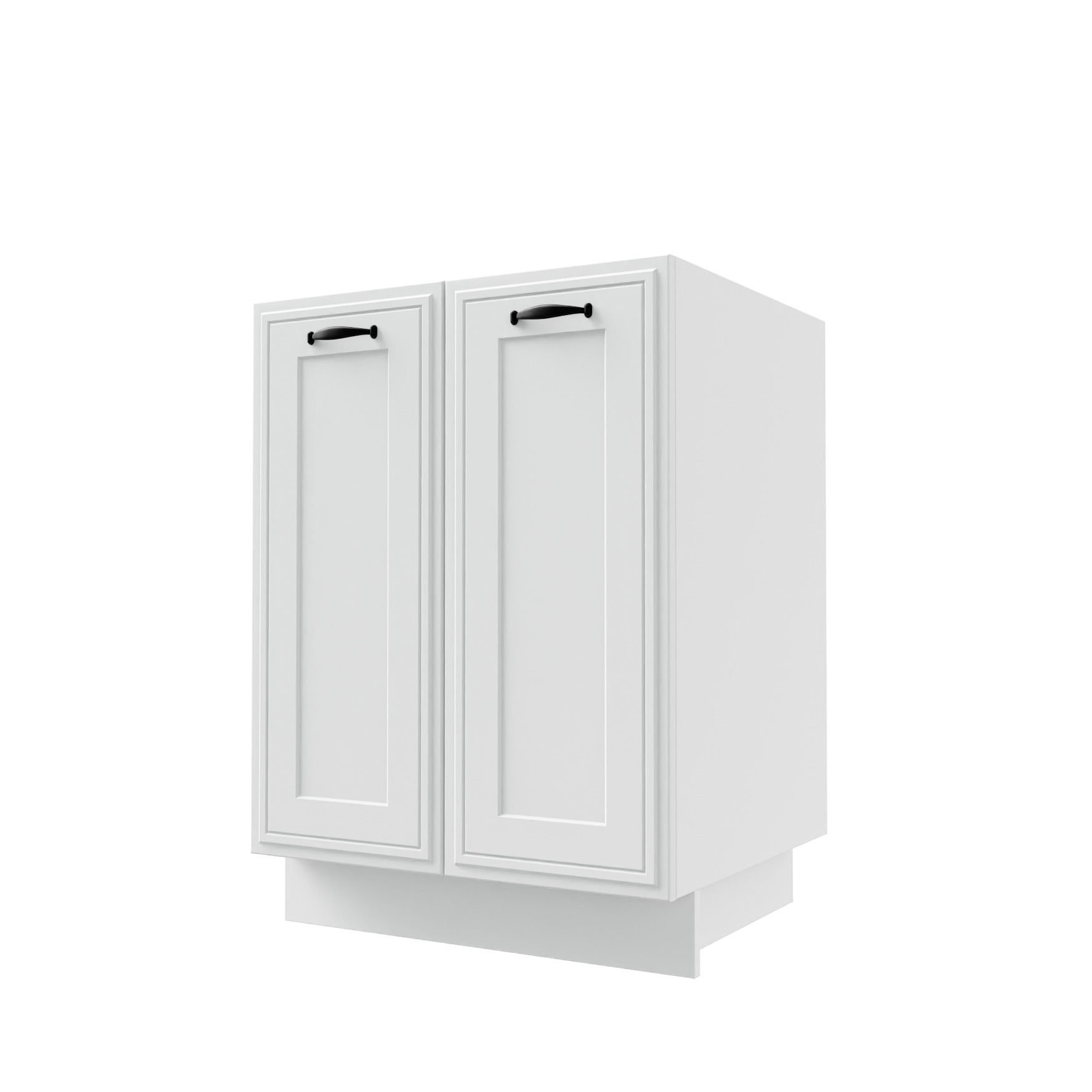 Szafka Dolna Trento 60X82 Cm Mdf Folia Biały Mat Cichy Domyk Hettich