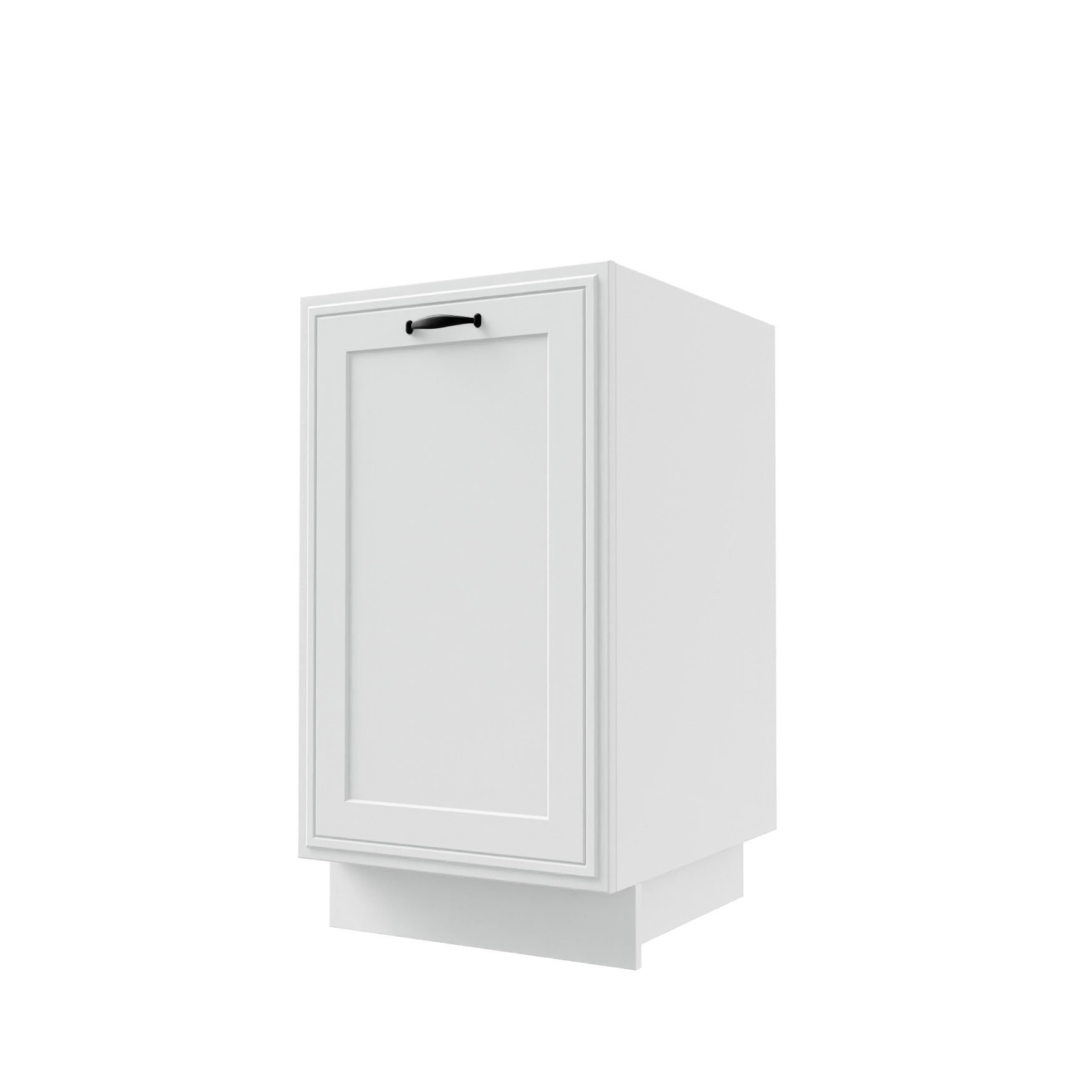 Szafka Dolna Trento 45X82 Cm Mdf Folia Biały Mat Cichy Domyk Hettich