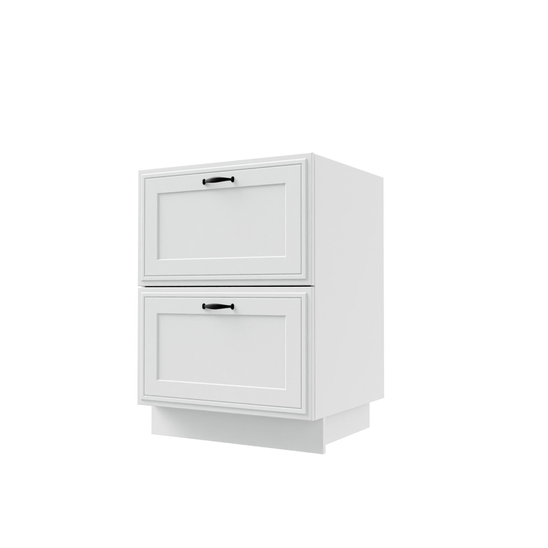 Trento Szafka Dolna D2R/60 Comfort Box Biały Mat