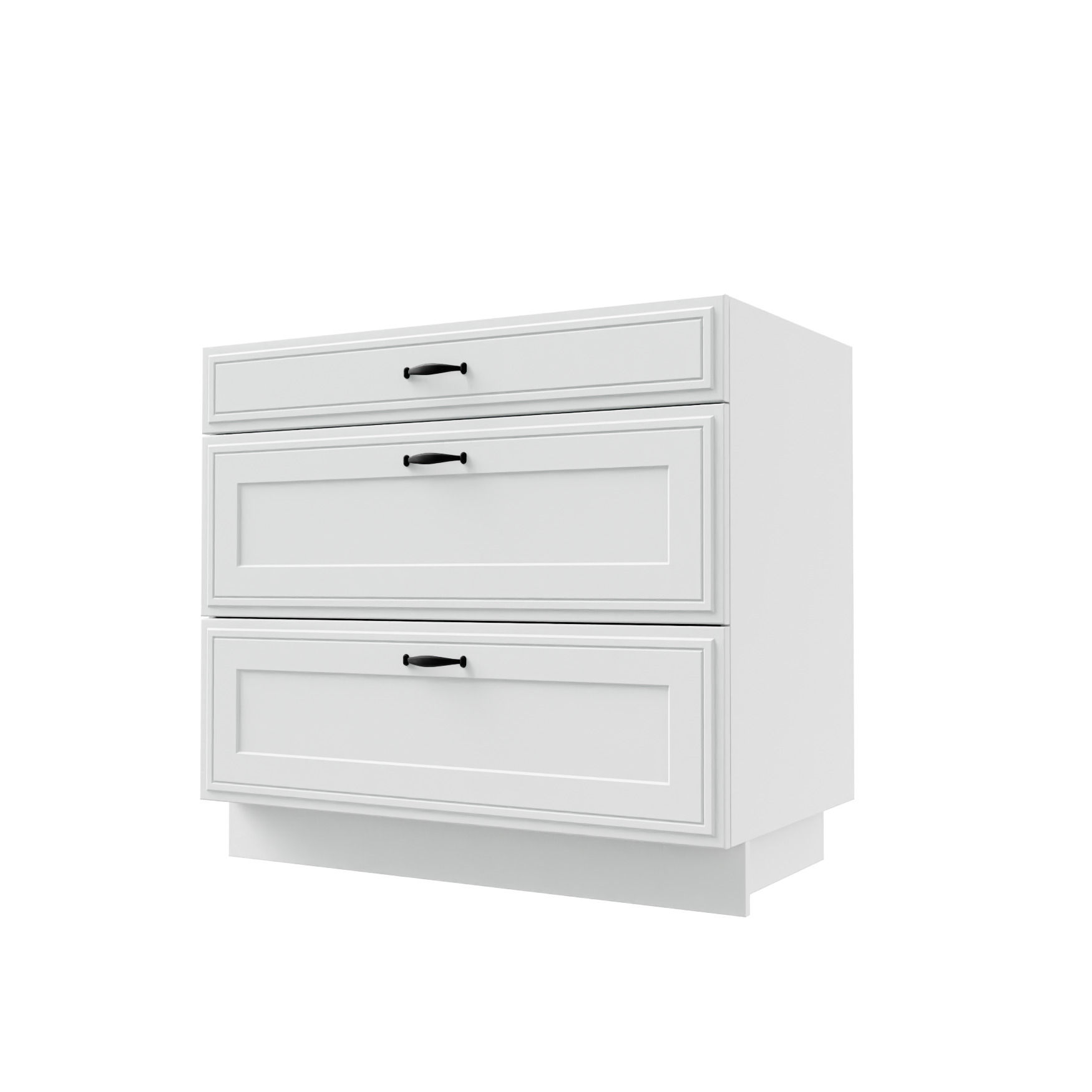 Trento Szafka Dolna D3A/90 Hettich Biały Mat