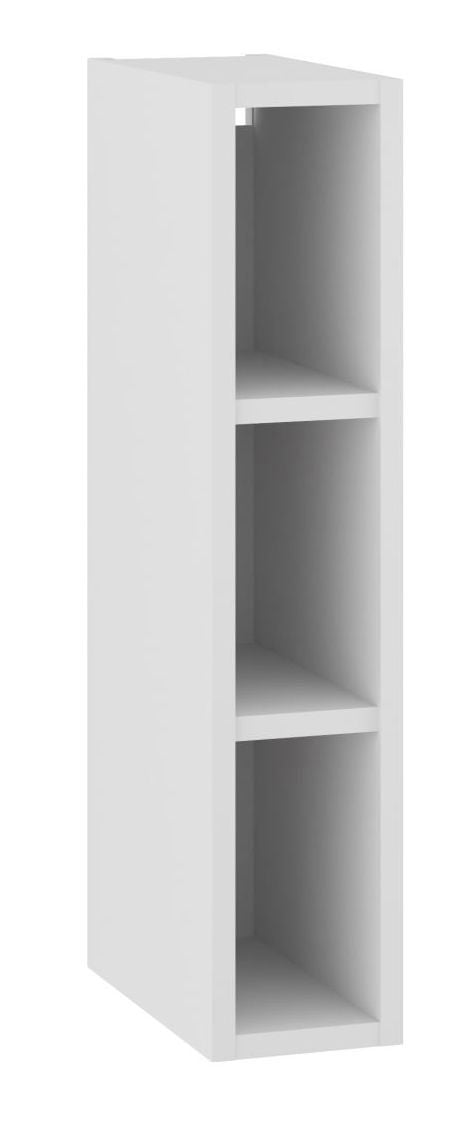 Szafka Wisząca Otwarta Trento 15X72 Cm Biały Mat