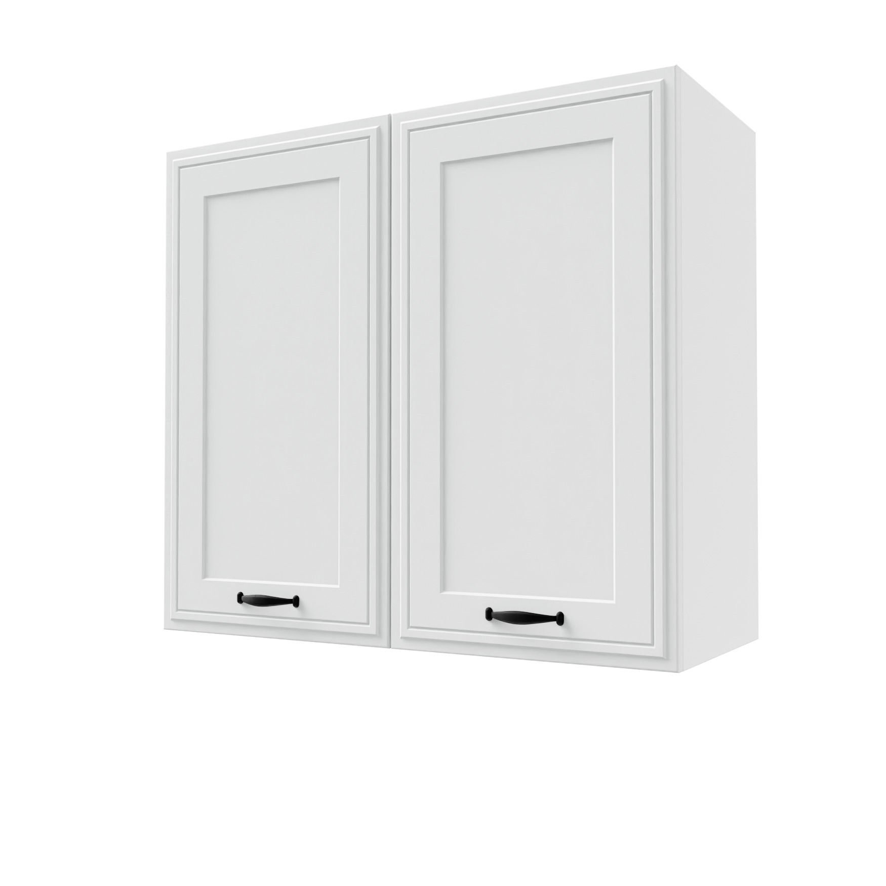 Szafka Wisząca Trento 80X72 Cm Mdf Folia Biały Mat Cichy Domyk Hettich
