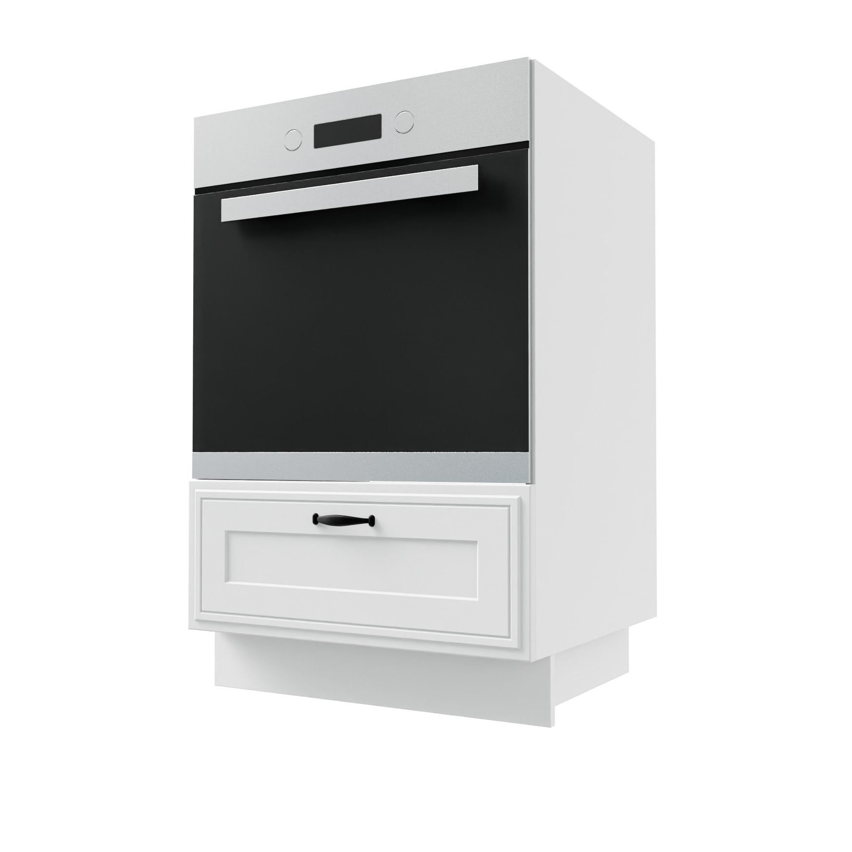 Trento Szafka Dolna D11K/60 Kompakt Comfort Box Biały Mat