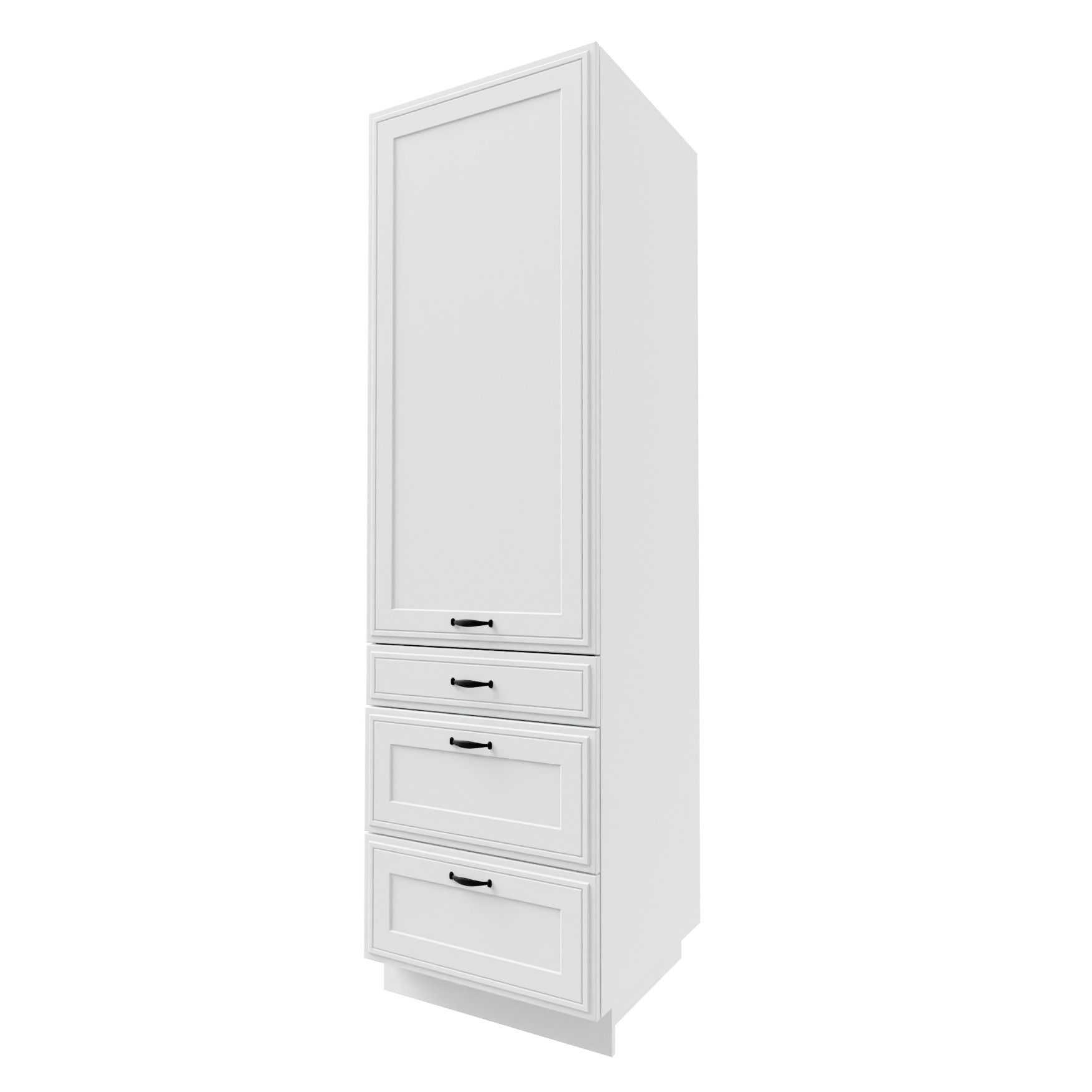 Trento Słupek D14/Dp/3R Comfort Box Biały Mat