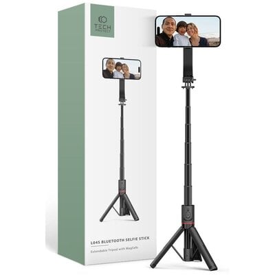 Uchwyt selfie TECH-PROTECT L04S Magsafe Wireless Tripod Czarny