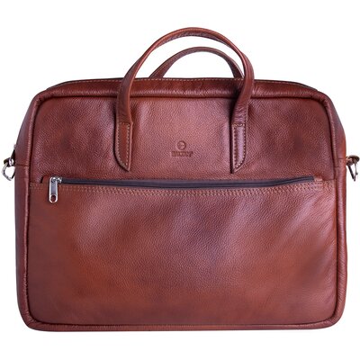 Torba na laptopa BALTAN Crocodile 15.6 cali Ciemnybrąz