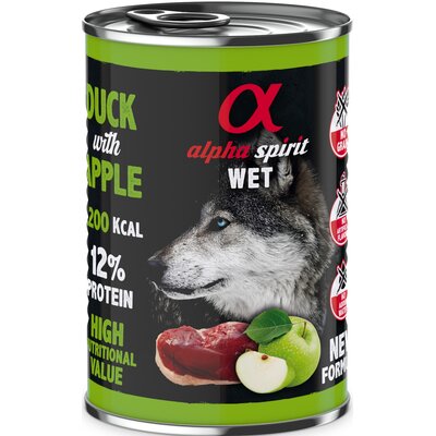 Alpha Spirit KACZKA Z KIWI 400G