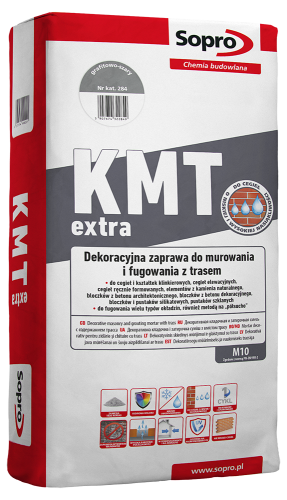 Zaprawa do klinkieru Sopro KMT extra284 grafitowy szary 25 kg