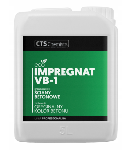 Impregnat do ścian betonowych CTS Chemistry VB-1 5L
