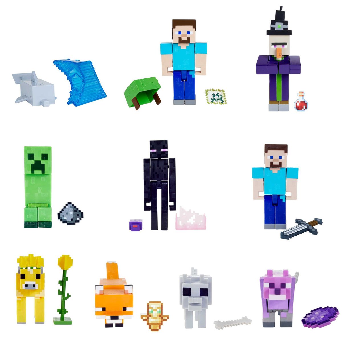 Minecraft Figurka podstawowa Asortyment
