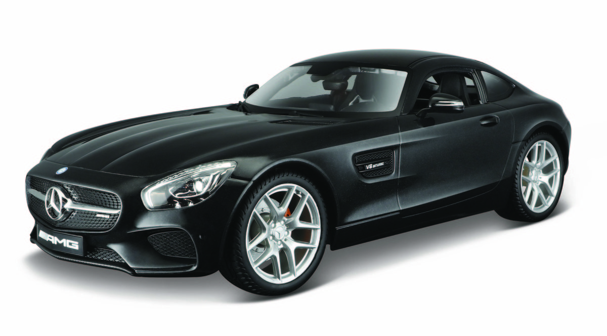 MAISTO, mercedes amg gt czarny 1/18