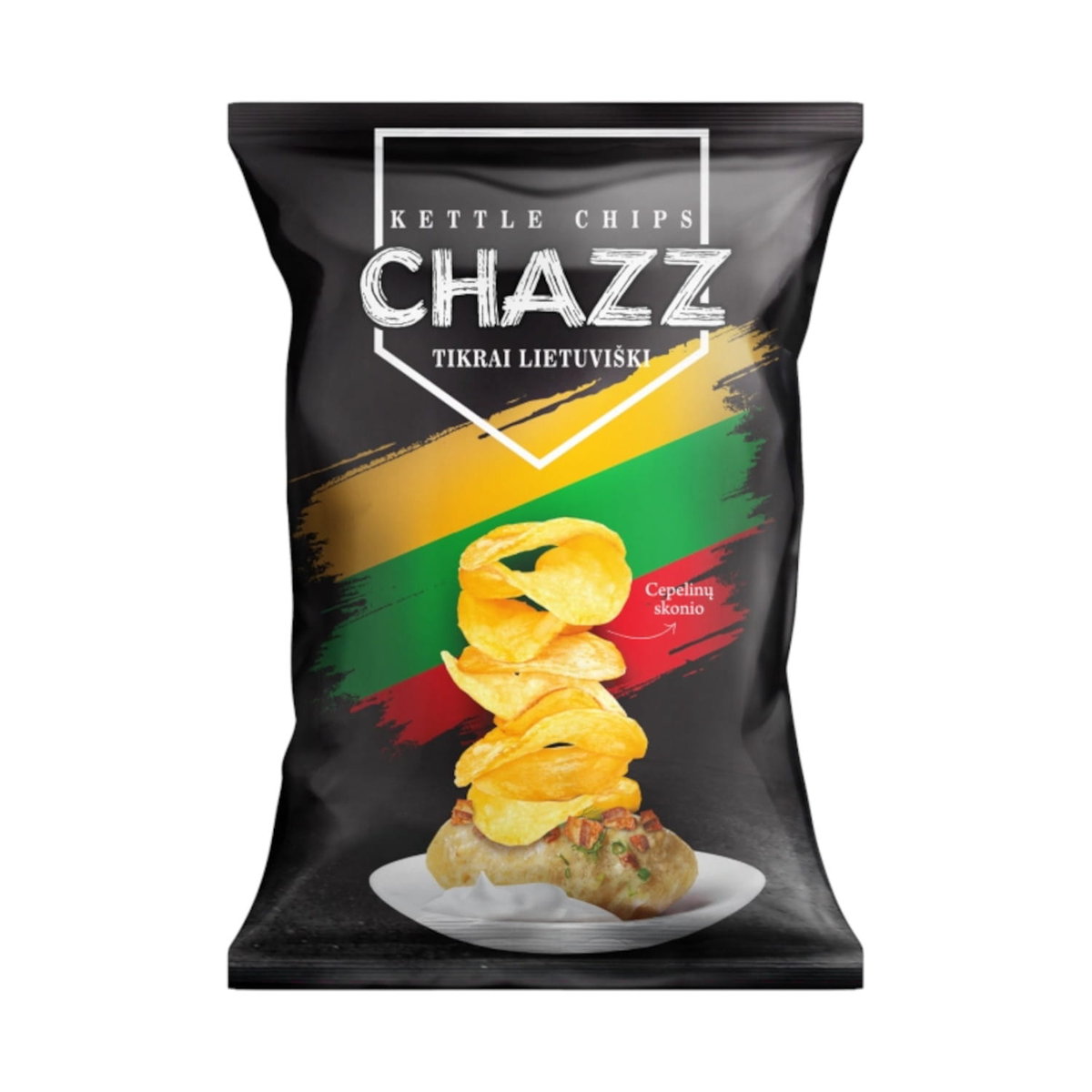 Naturalne Chipsy Ziemniaczane O Smaku Cepelinów 90G