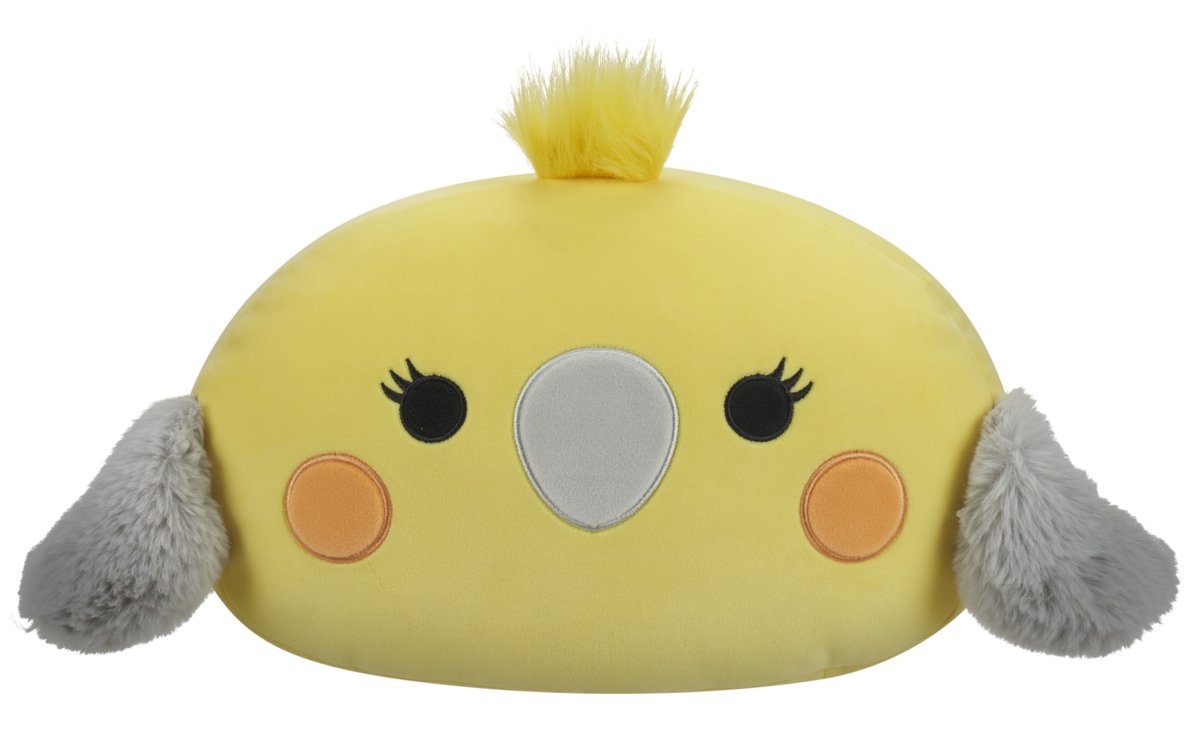 Squishmallows, średni pluszak, żółta nimfa, Charlize, 12
