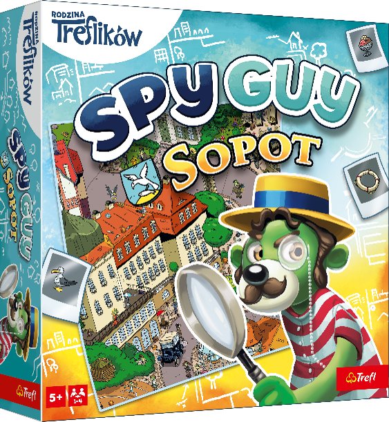 Trefl, Gra planszowa, Spy Guy Sopot, 02557