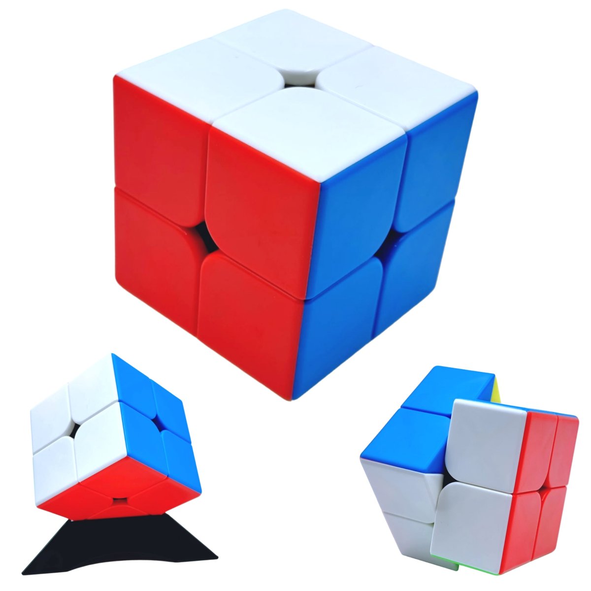 Kostka Rubika 2X2 Moyu + Podstawka Na Kostkę