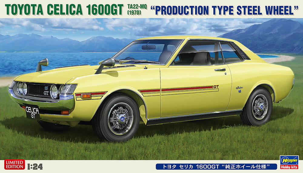 Toyota Celica 1600Gt Ta22-Mq (1970) 1:24 Hasegawa 20649