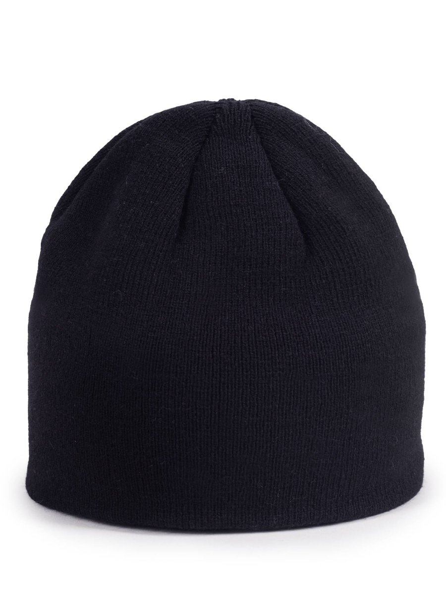 Czapka zimowa chłopięca czarna gładka 50-52 YOCLUB