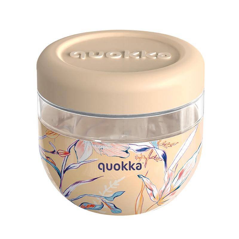 Quokka Bubble Food Jar - Pojemnik plastikowy na żywność / lunchbox 770 ml (Vintage Floral)