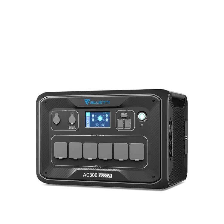 Stacja Ładowania Hub Bluetti Ac300 3000W Ups Mocny Zasilanie Awaryjny