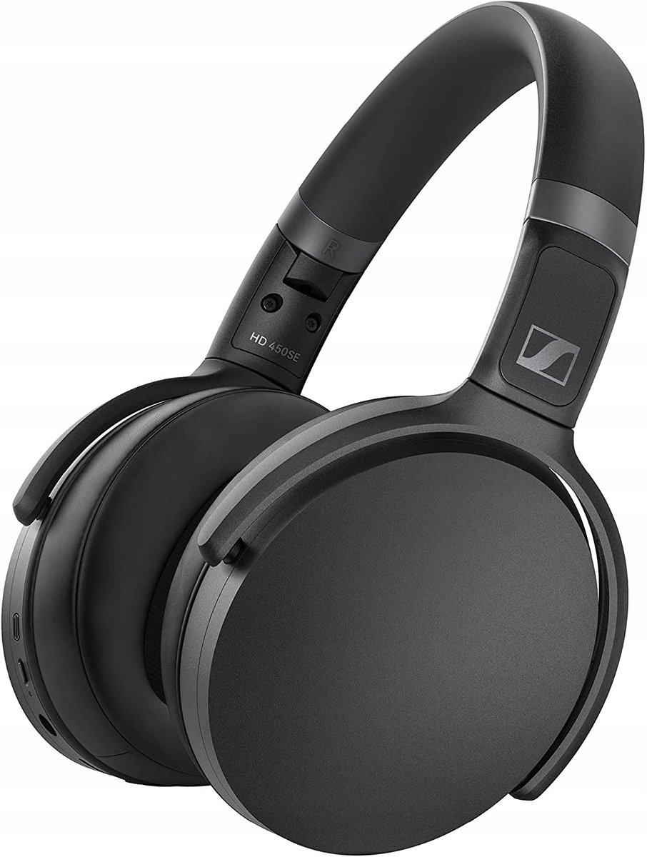 Słuchawki bezprzewodowe wokółuszne Sennheiser HD 450SE z ANC