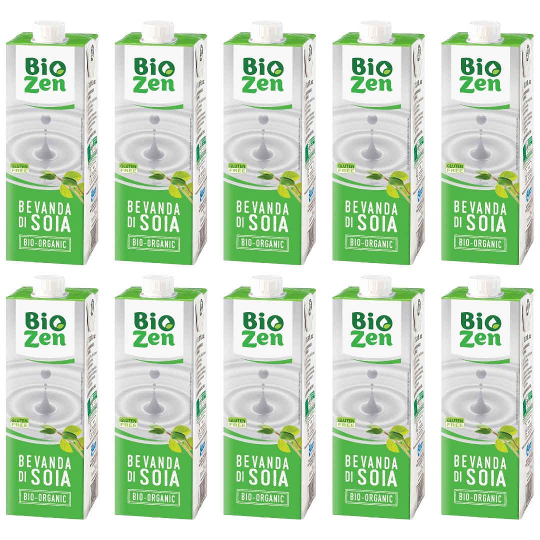 10x Zestaw Mleko Sojowe napój roślinny BIO