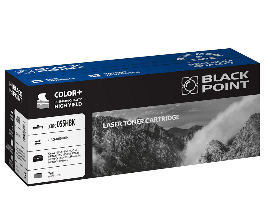 BLACK POINT LCBPC055HBK zamiennik CRG-055HBK (black)