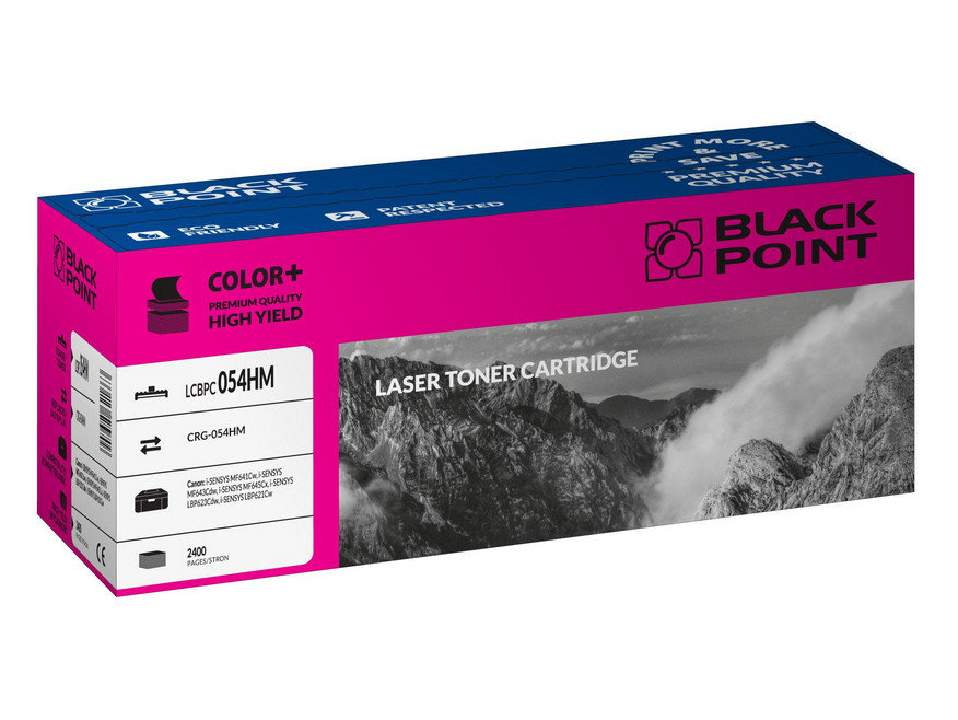 BLACK POINT LCBPC055HM zamiennik CRG-055HM (magenta)