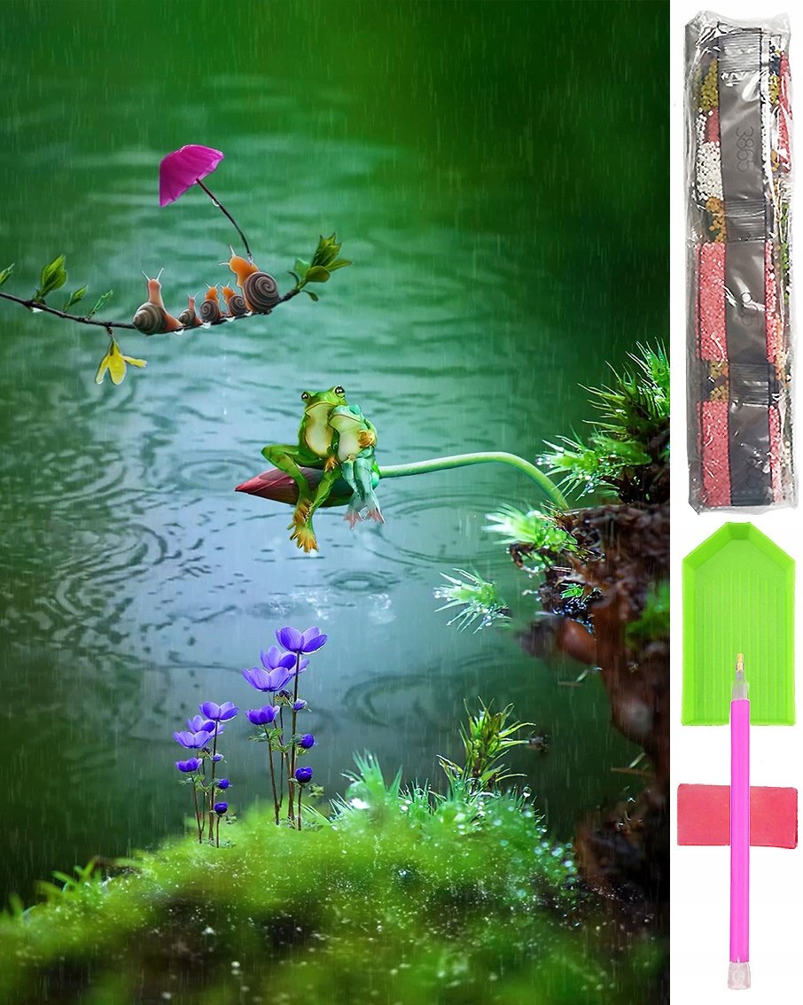 HAFT DIAMENTOWY 5D Zestaw Obraz MOZAIKA 40*60cm