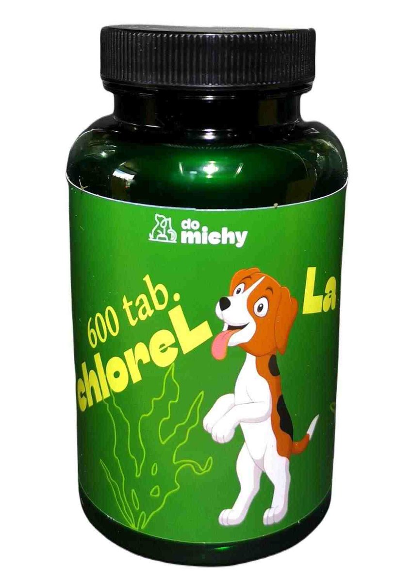 ChloreLLa 600 tabletek dla psa i kota Do michy