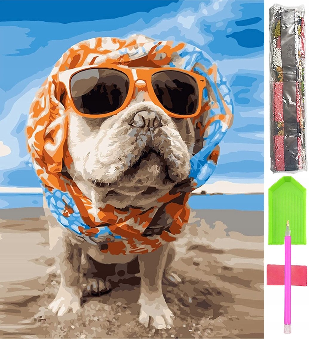 HAFT DIAMENTOWY 5D Zestaw Obraz MOZAIKA 40*60cm