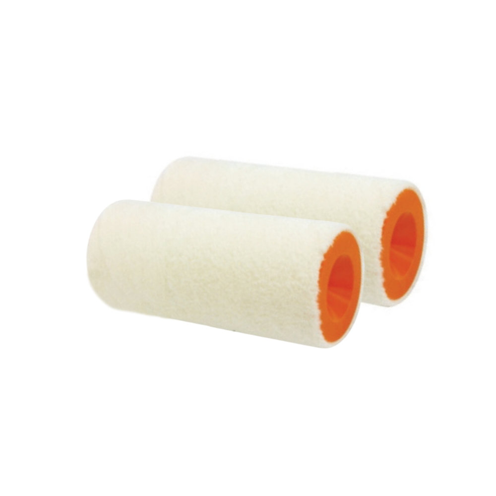 Wałek malarski 10cm ⌀16mm runo 5mm otwór 6mm 2szt Velur mini Solid 5181