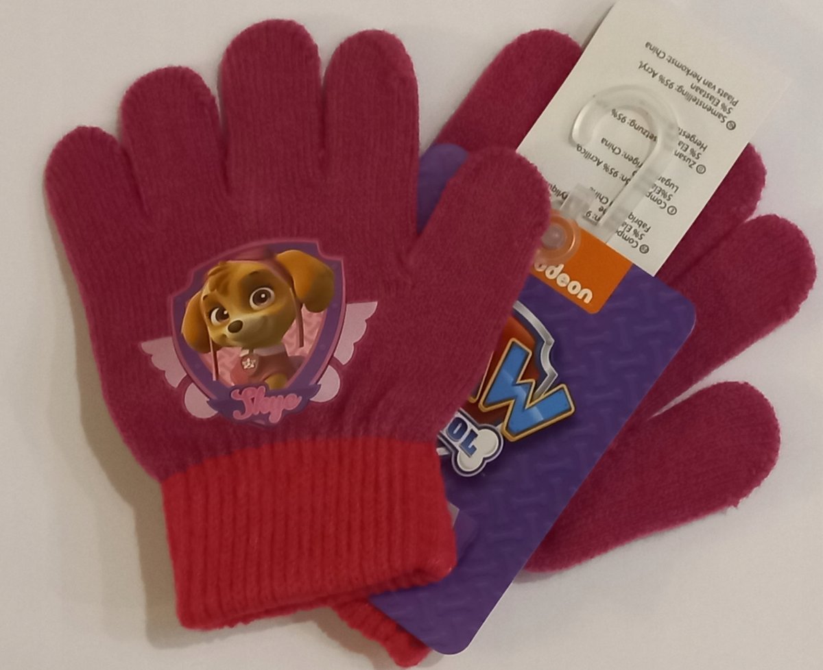 RĘKAWICZKI ZIMOWE PSI PATROL SKYE