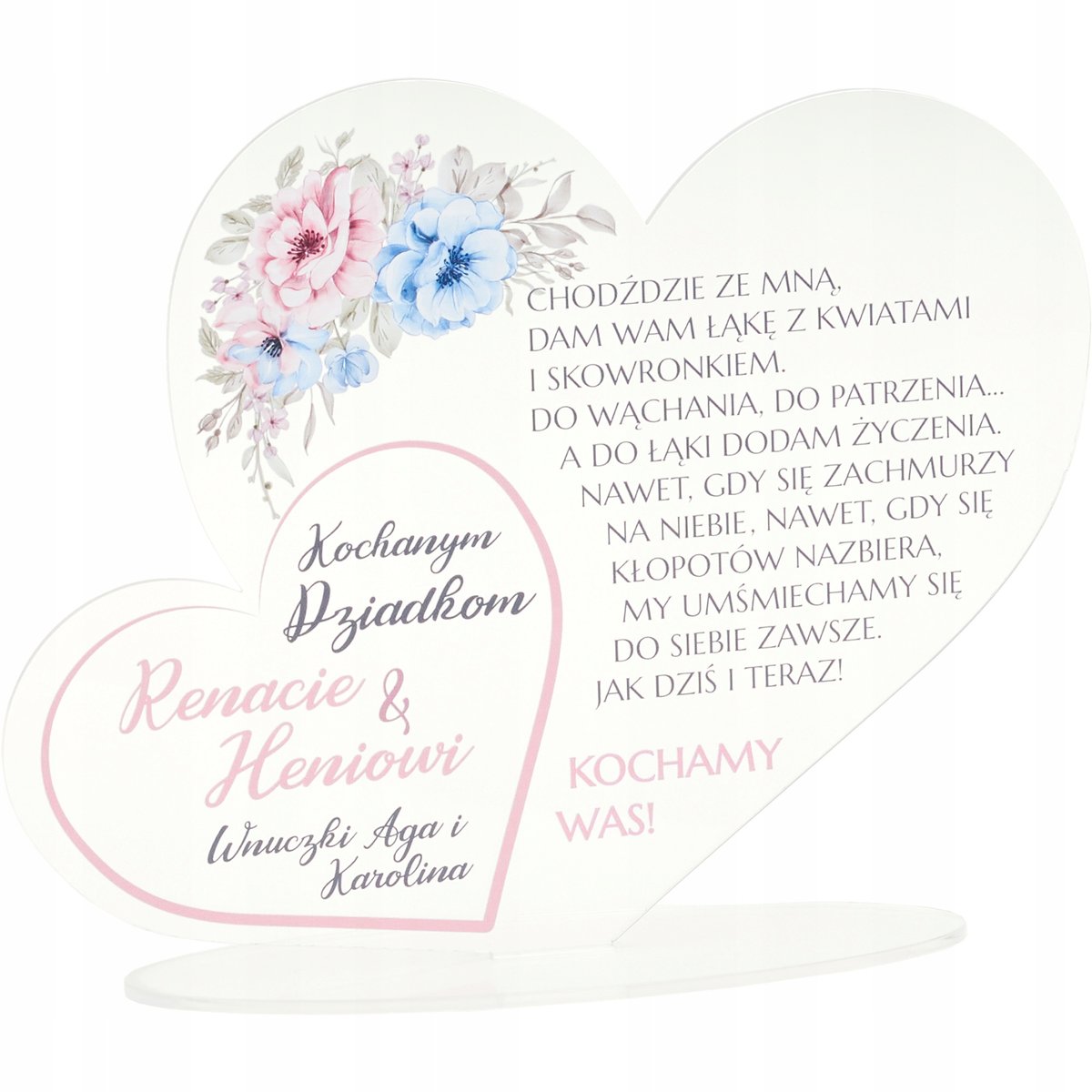 STATUETKA DZIEŃ BABCI DZIADKA PREZENT DEYDKACJA Y2