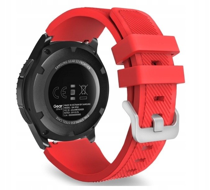 Pasek Silikonowy Do Smartwatcha Zegarka 22Mm