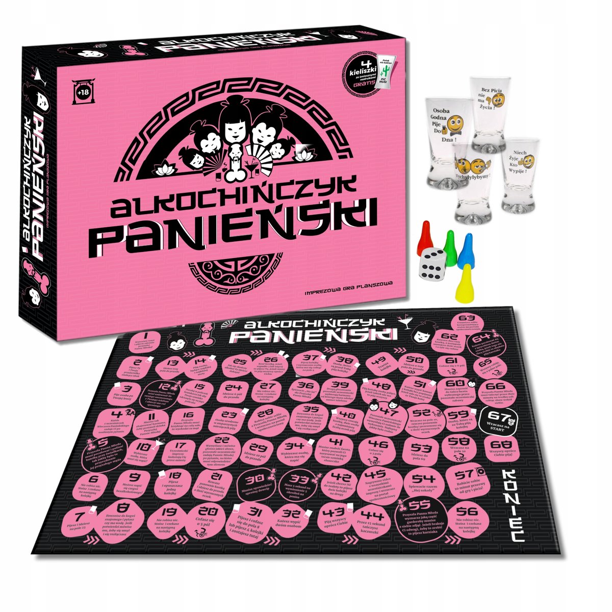 Alkochińczyk, gra imprezowa, Propaganda