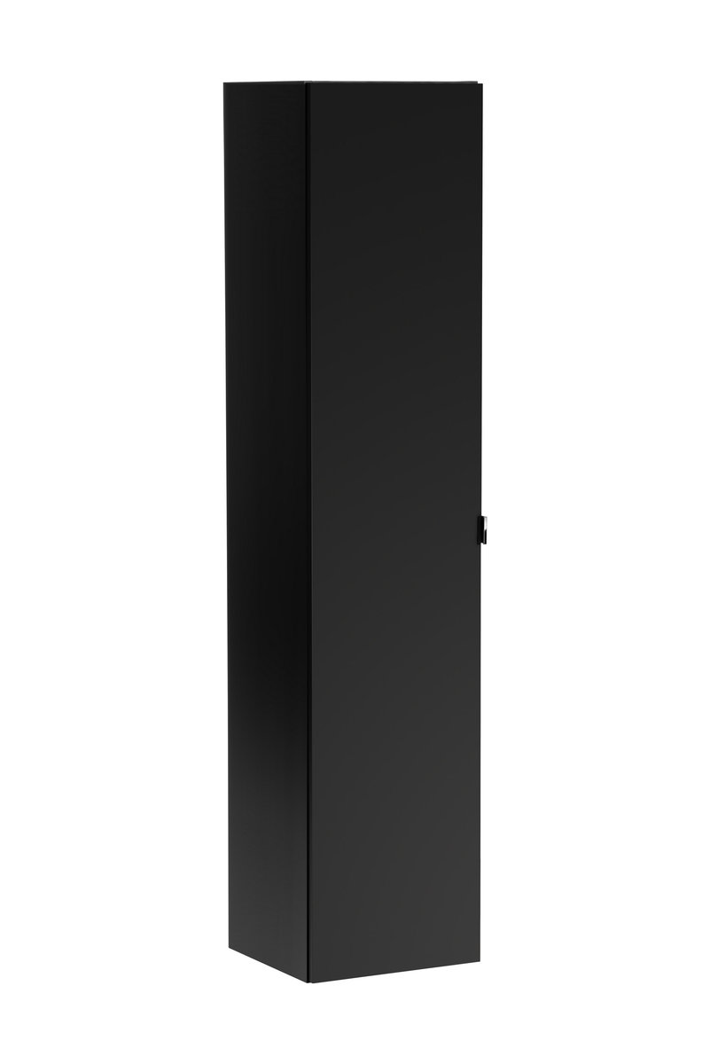 CZARNY Wysoki Słupek Łazienkowy Wiszący 160 cm
