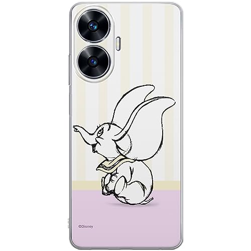 Etui Dumbo 009 Disney Nadruk pełny Biały Producent: Realme, Model: C55