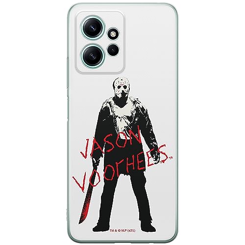ERT GROUP etui na telefon Xiaomi REDMI NOTE 12 4G, case oryginalny i oficjalnie licencjonowany przez Horror, wzór Friday the 13th 017, optymalnie dopasowane, plecki z TPU