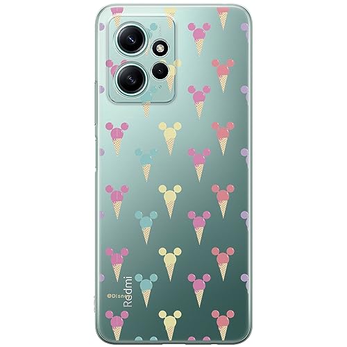 ERT GROUP etui na telefon Xiaomi REDMI NOTE 12 4G, case oryginalny i oficjalnie licencjonowany przez Disney, wzór Mickey 002, optymalnie dopasowane, plecki z TPU częściowo przeźroczyste