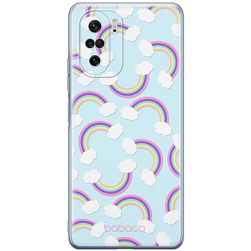 ERT GROUP etui na telefon Xiaomi MI 11i/ REDMI K40/K40 PRO/POCO F3/ F3 PRO, case oryginalny i oficjalnie licencjonowany przez Babaco, wzór Rainbow 002, optymalnie dopasowane, plecki z TPU