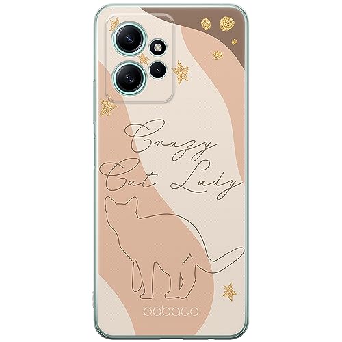 Etui dedykowane do Xiaomi REDMI NOTE 12 4G wzór:  Koty 009 oryginalne i oficjalnie licencjonowane
