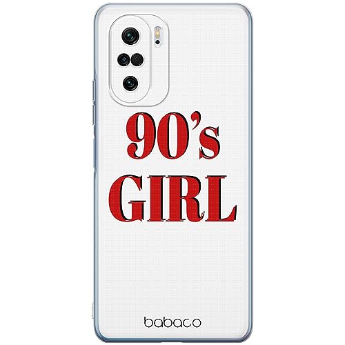 ERT GROUP etui na telefon Xiaomi MI 11i/ REDMI K40/K40 PRO/POCO F3/ F3 PRO, case oryginalny i oficjalnie licencjonowany przez Babaco, wzór 90's Girl 001, optymalnie dopasowane, plecki z TPU