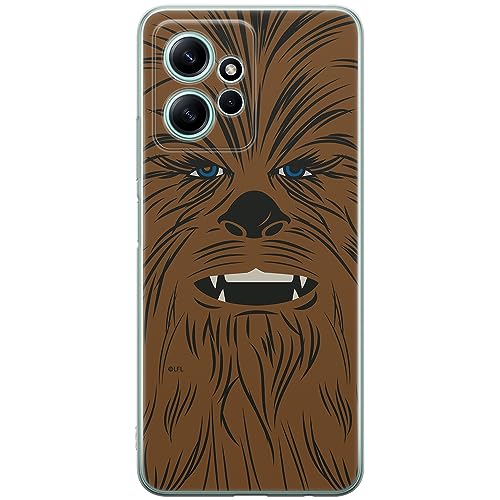 Etui Chewbacca 005 Star Wars Nadruk pełny Brązowy Producent: Xiaomi, Model: REDMI NOTE 12 4G