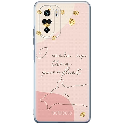 ERT GROUP etui na telefon Xiaomi MI 11i/ REDMI K40/K40 PRO/POCO F3/ F3 PRO, case oryginalny i oficjalnie licencjonowany przez Babaco, wzór Cats 008, optymalnie dopasowane, plecki z TPU