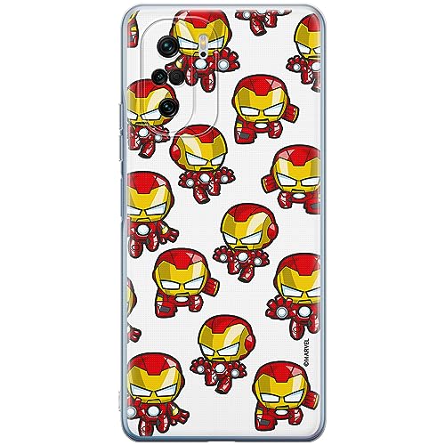 ERT GROUP etui na telefon Xiaomi MI 11i/ REDMI K40/K40 PRO/POCO F3/ F3 PRO, case oryginalny i oficjalnie licencjonowany przez Marvel, wzór Iron Man 031, optymalnie dopasowane, plecki z TPU