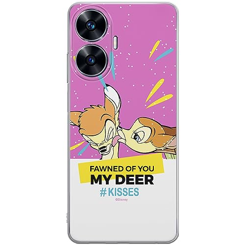 Etui Bambi 012 Disney Nadruk pełny Różowy Producent: Realme, Model: C55