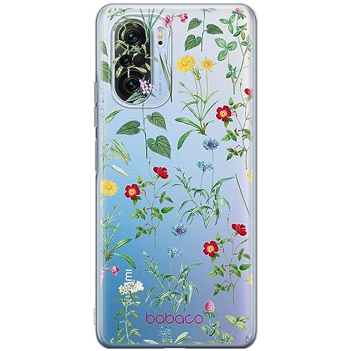 ERT GROUP etui na telefon Xiaomi MI 11i/ REDMI K40/K40 PRO/POCO F3/ F3 PRO, case oryginalny i oficjalnie licencjonowany przez Babaco, wzór Flowers 042, plecki z TPU częściowo przeźroczyste