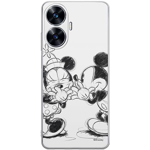 Etui dedykowane do Realme C55 wzór:  Mickey i Minnie 010 oryginalne i oficjalnie licencjonowane