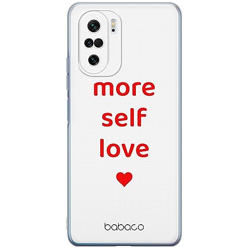ERT GROUP etui na telefon Xiaomi MI 11i/ REDMI K40/K40 PRO/POCO F3/ F3 PRO, case oryginalny i oficjalnie licencjonowany przez Babaco, wzór More self love 001, optymalnie dopasowane, plecki z TPU