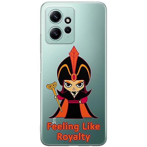 ERT GROUP etui na telefon Xiaomi REDMI NOTE 12 4G, case oryginalny i oficjalnie licencjonowany przez Disney, wzór Jafar 001, optymalnie dopasowane, plecki z TPU częściowo przeźroczyste